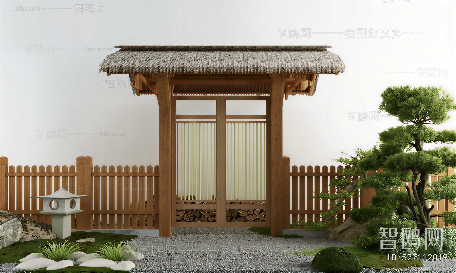 New Chinese Style Gate