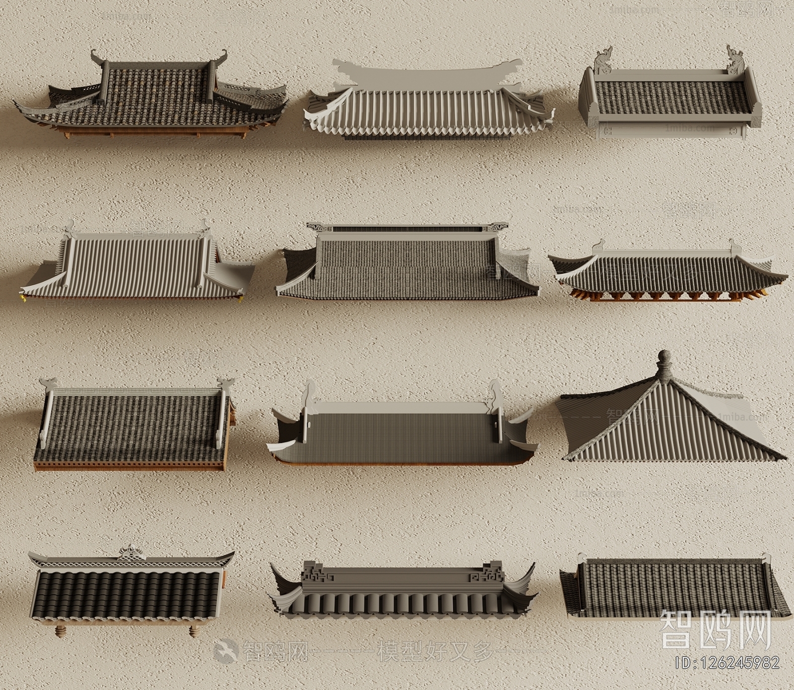 New Chinese Style Chinese Style Building Component