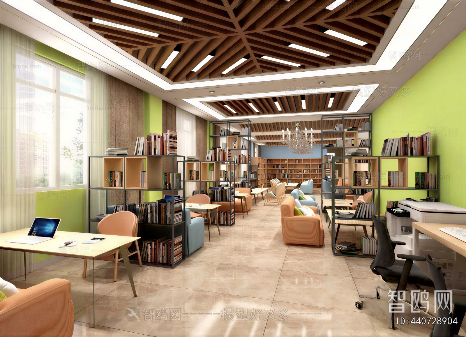 Modern Bookstore Book Bar