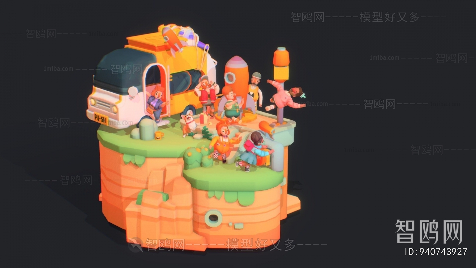 Modern Cartoon House