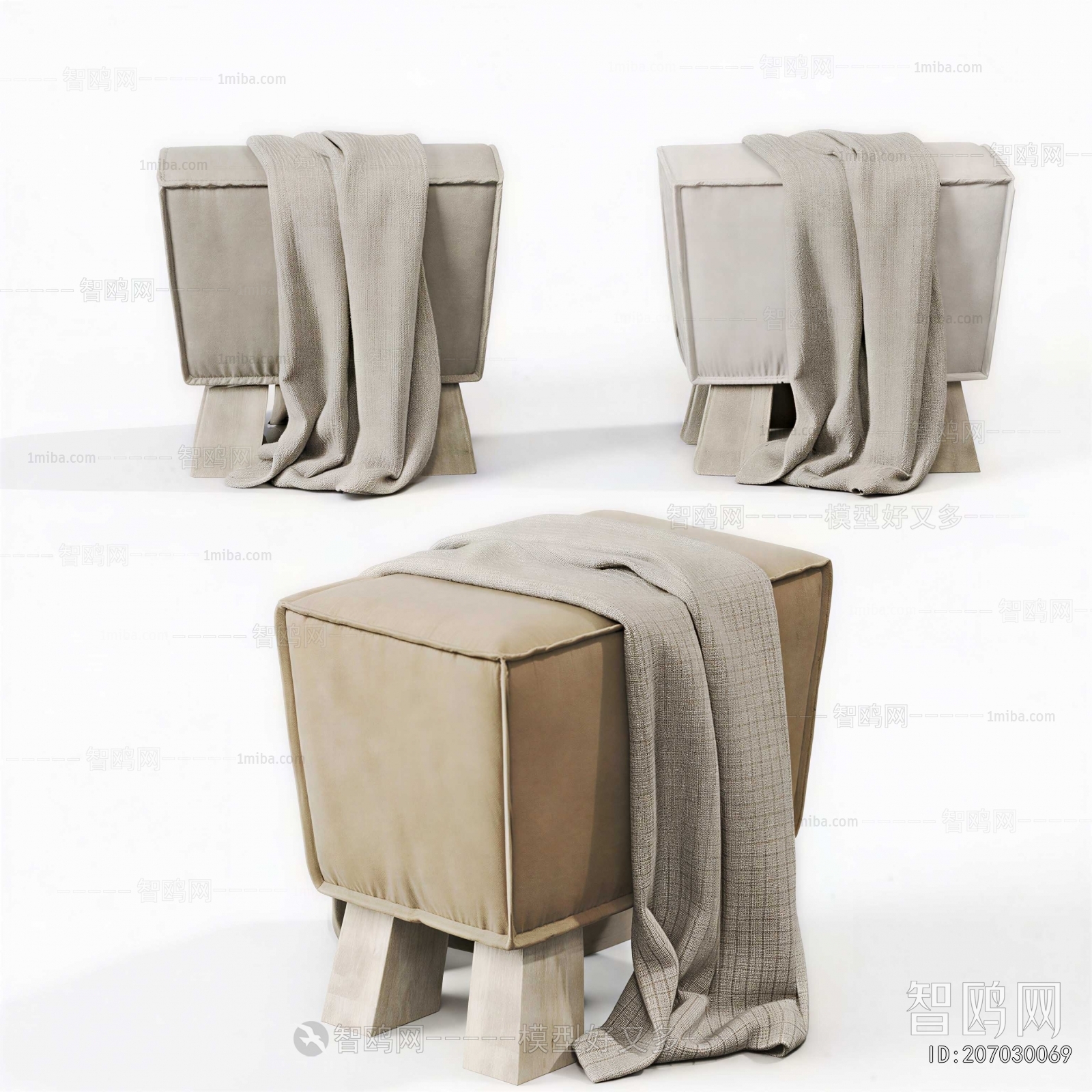 Modern Sofa Stool