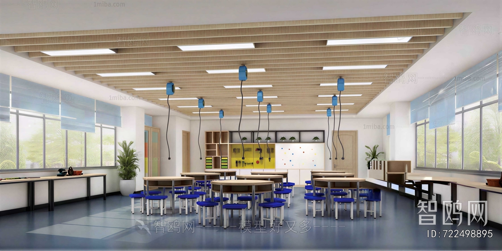 Modern School Classrooms