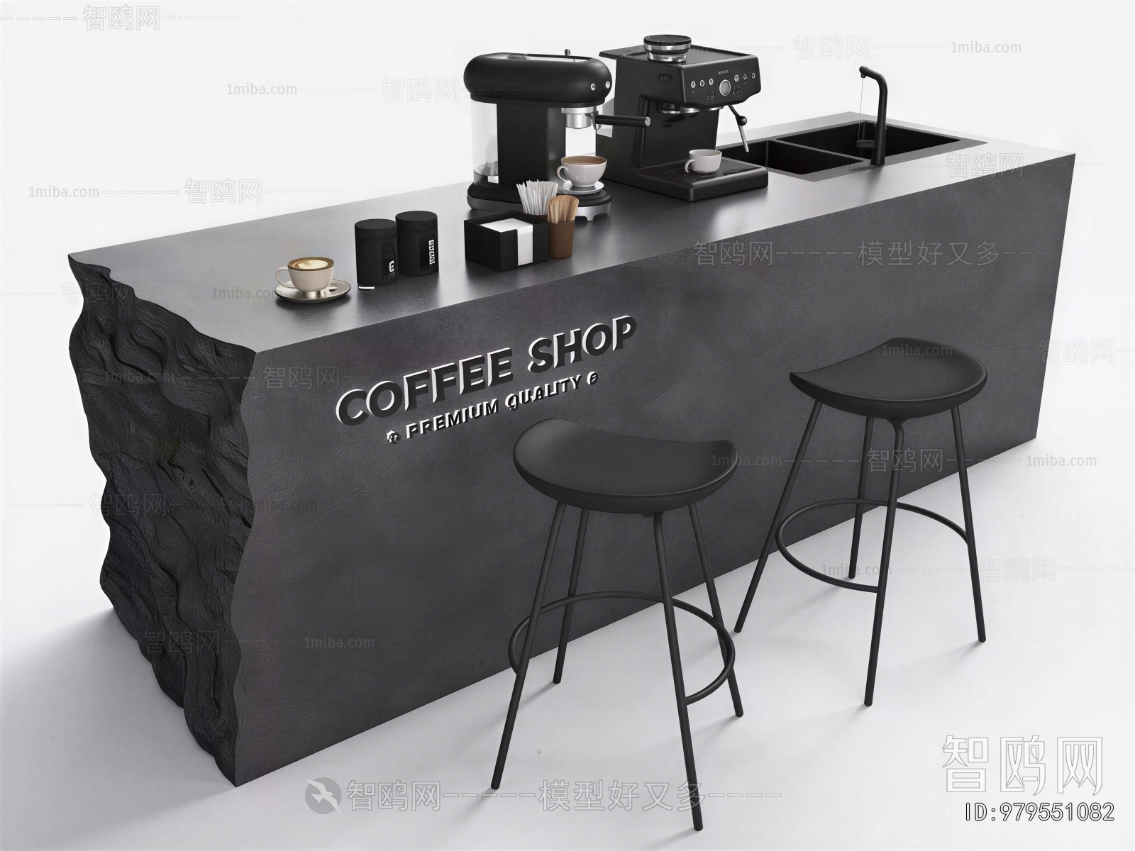 Modern Counter Bar
