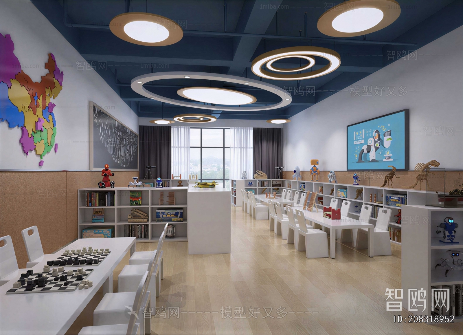 Modern Kindergarten Classrooms