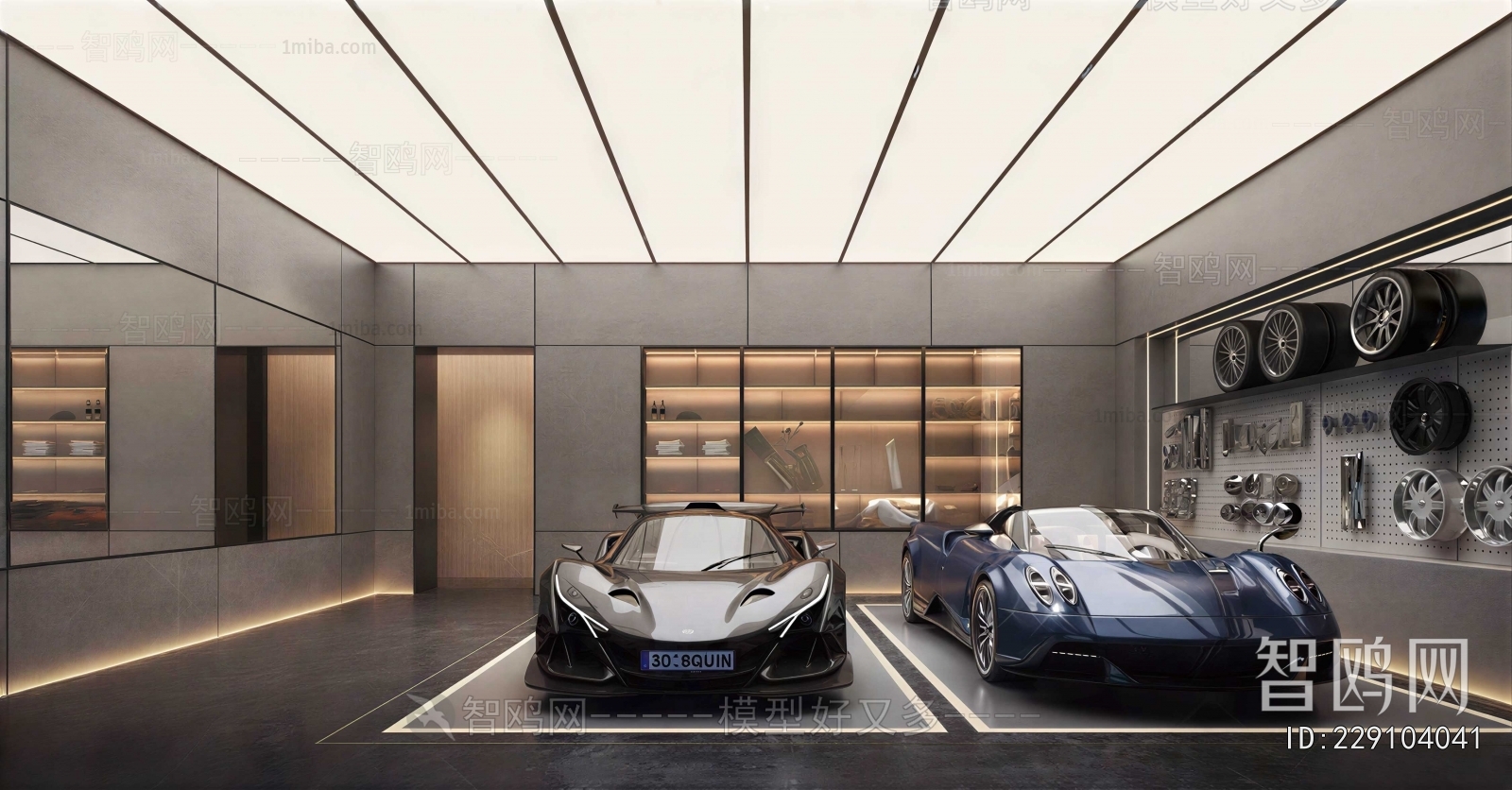 Modern Underground Garage