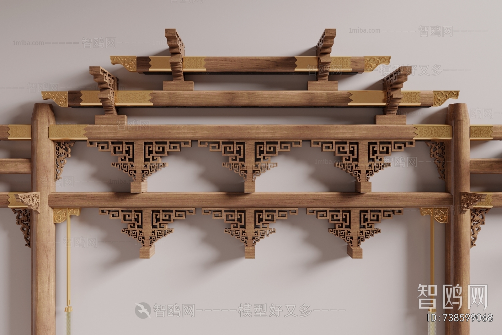 Chinese Style Building Component