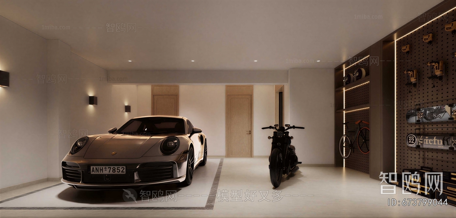 Modern Underground Garage