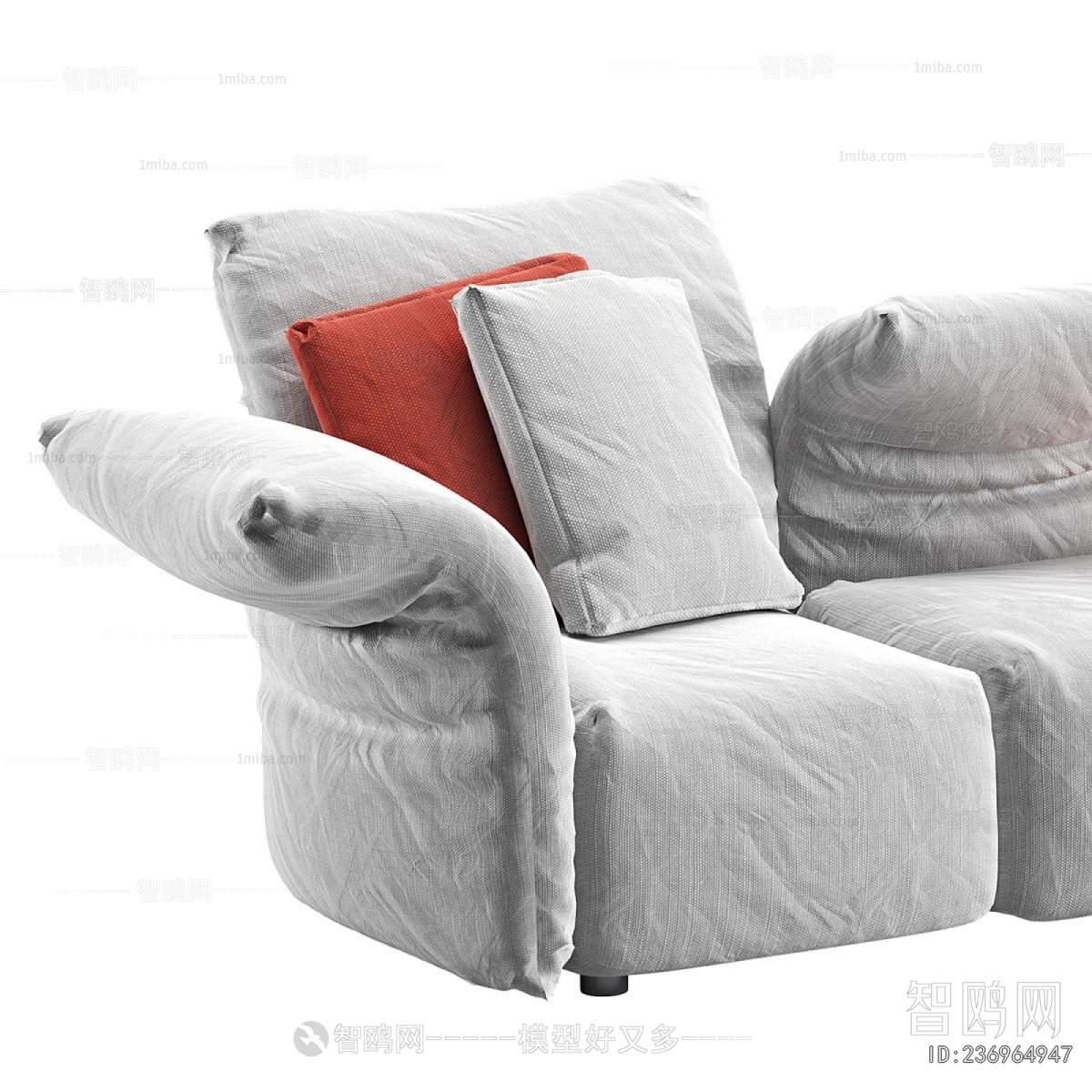 Modern Three-seat Sofa