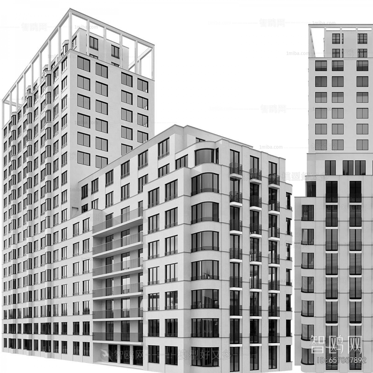 Modern Appearance Of Commercial Building