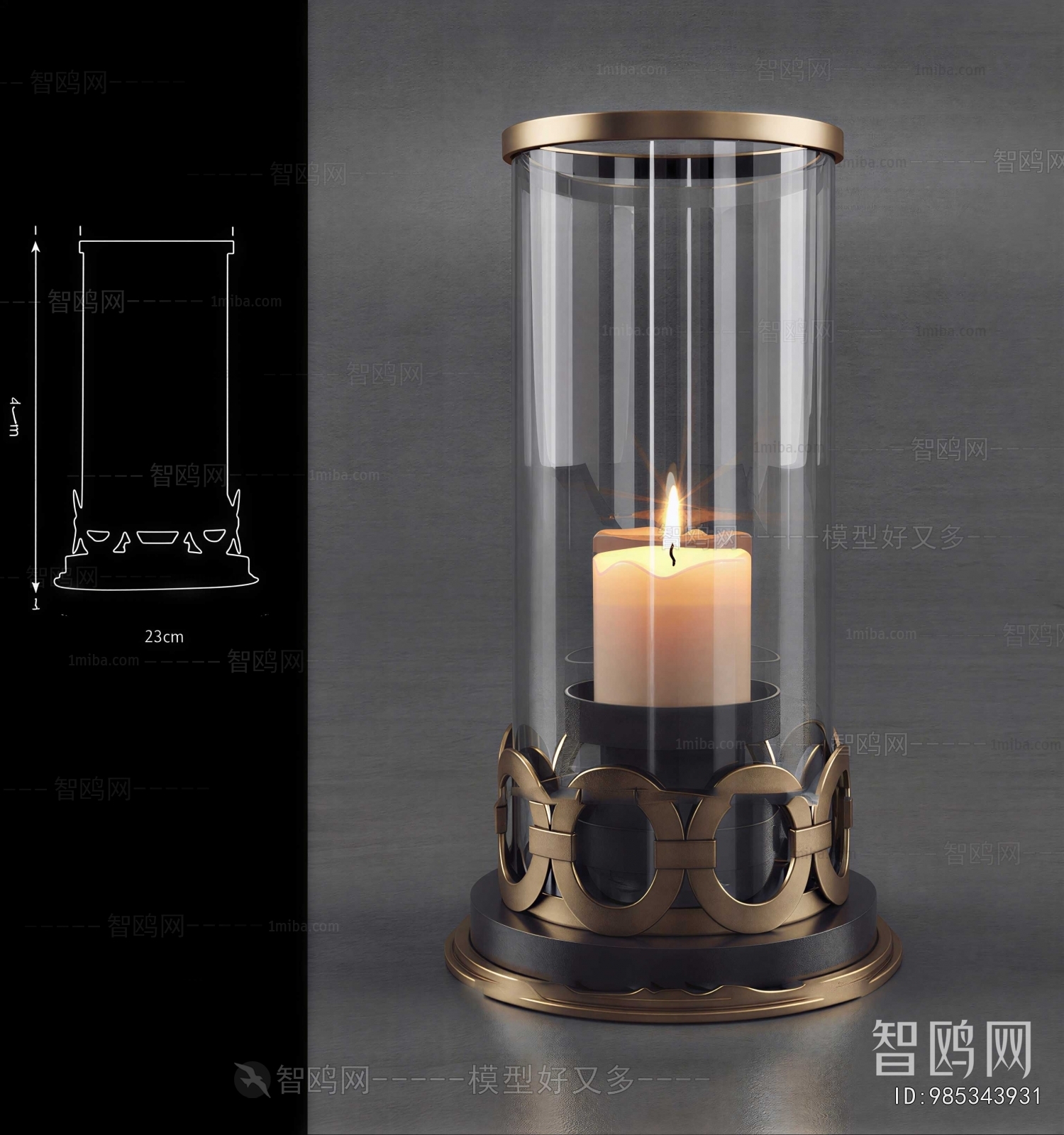 Modern Candlestick