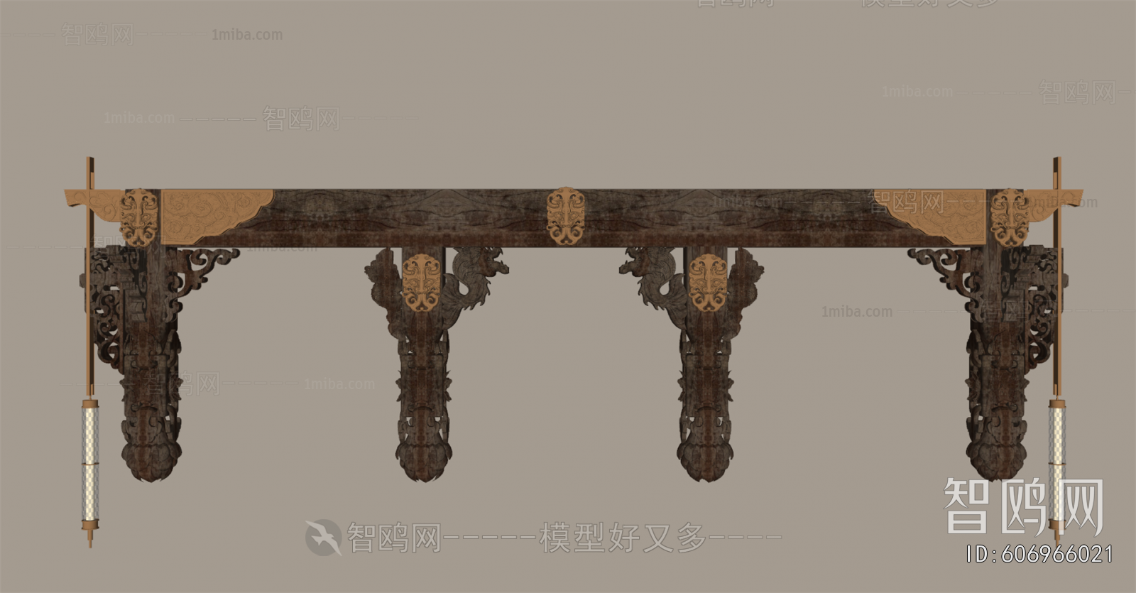 Chinese Style Building Component