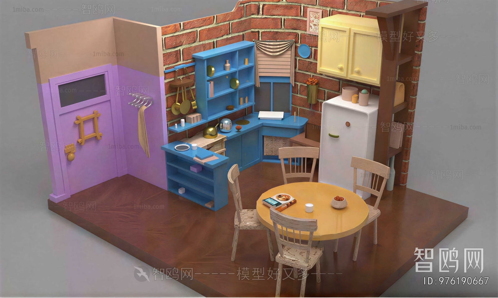 Modern Cartoon House