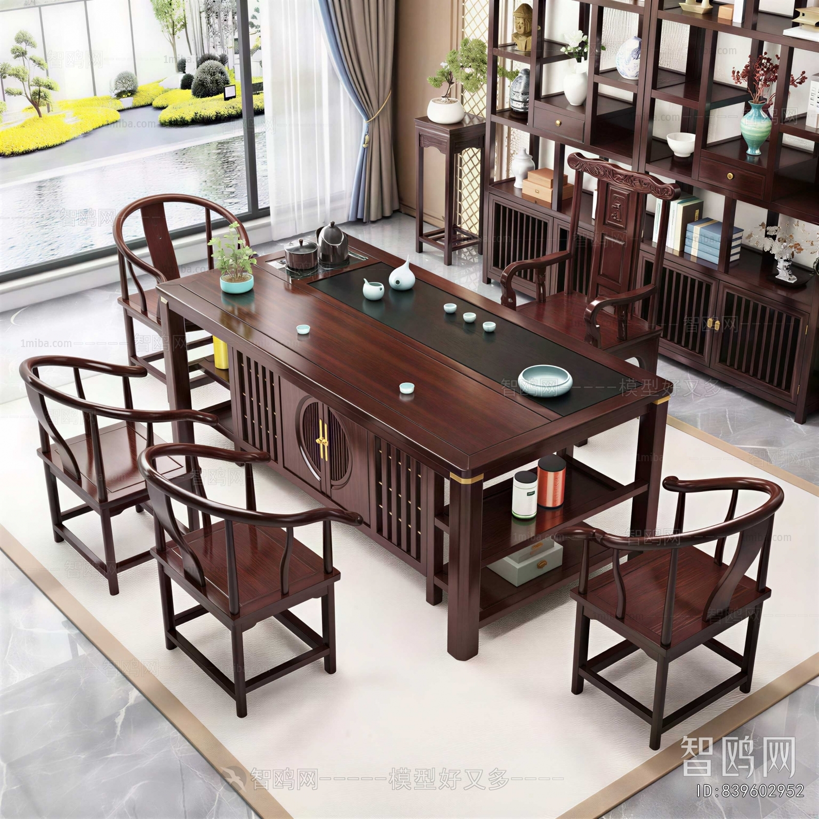 New Chinese Style Tea Tables And Chairs