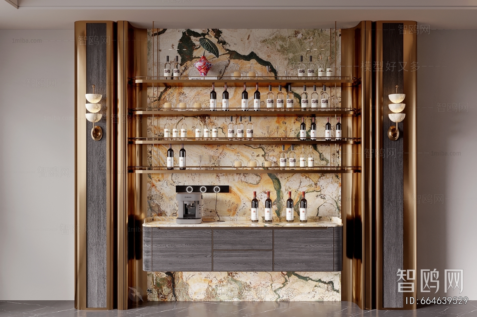 Modern Wine Cabinet