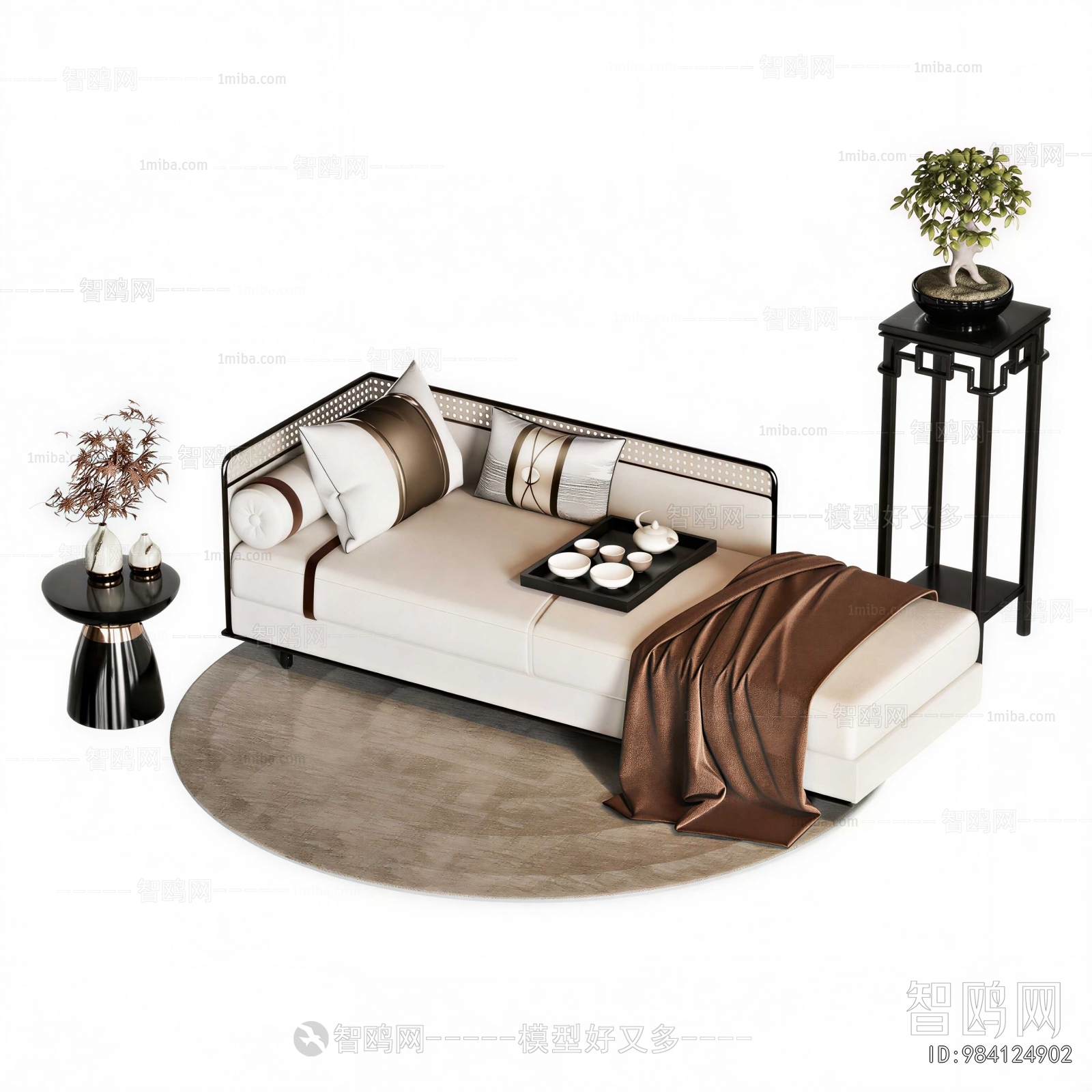 New Chinese Style Noble Concubine Chair