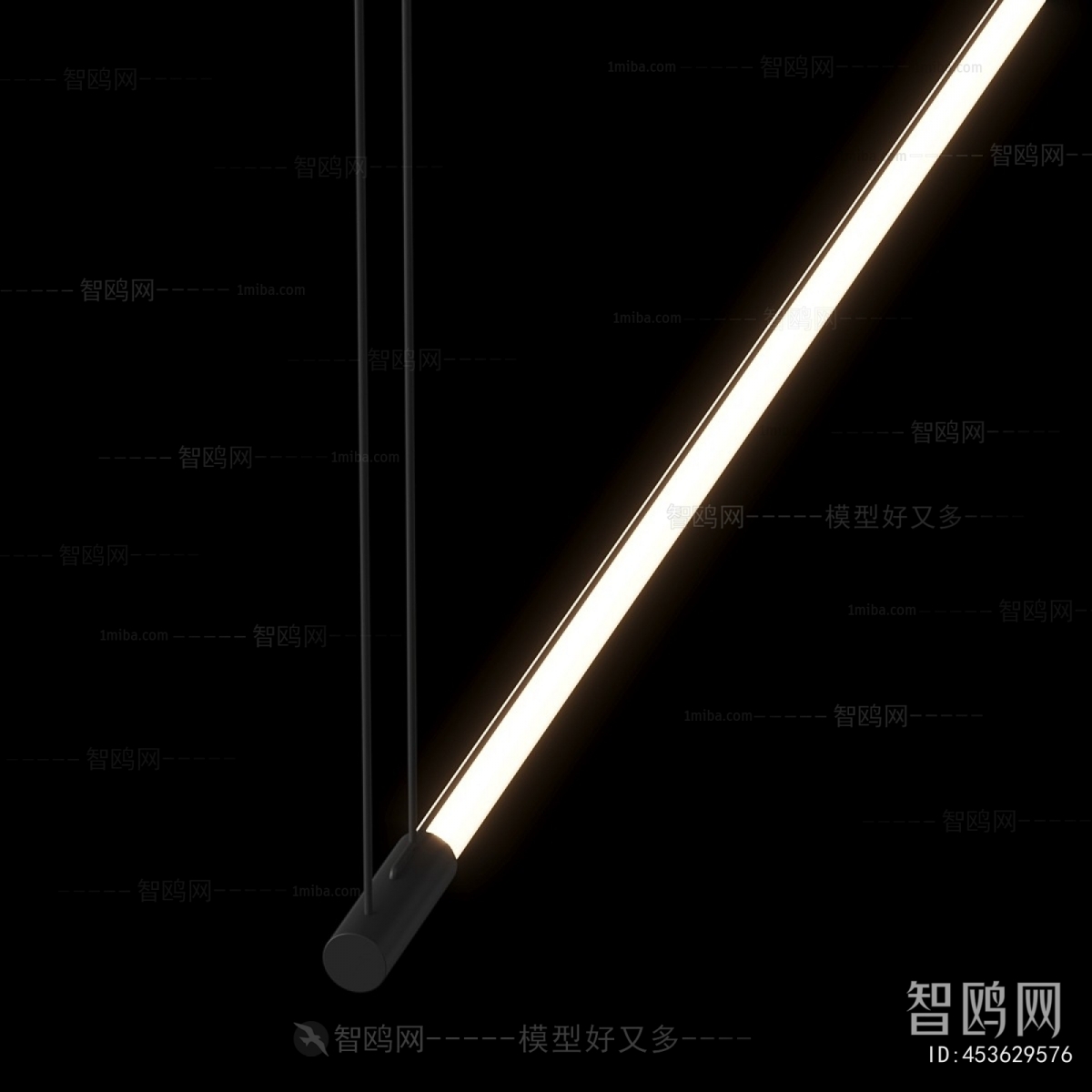 Modern Long Chandelier