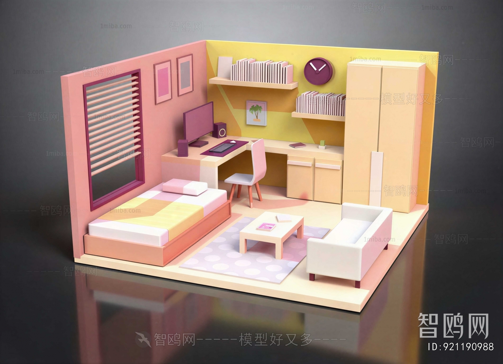 Modern Cartoon House