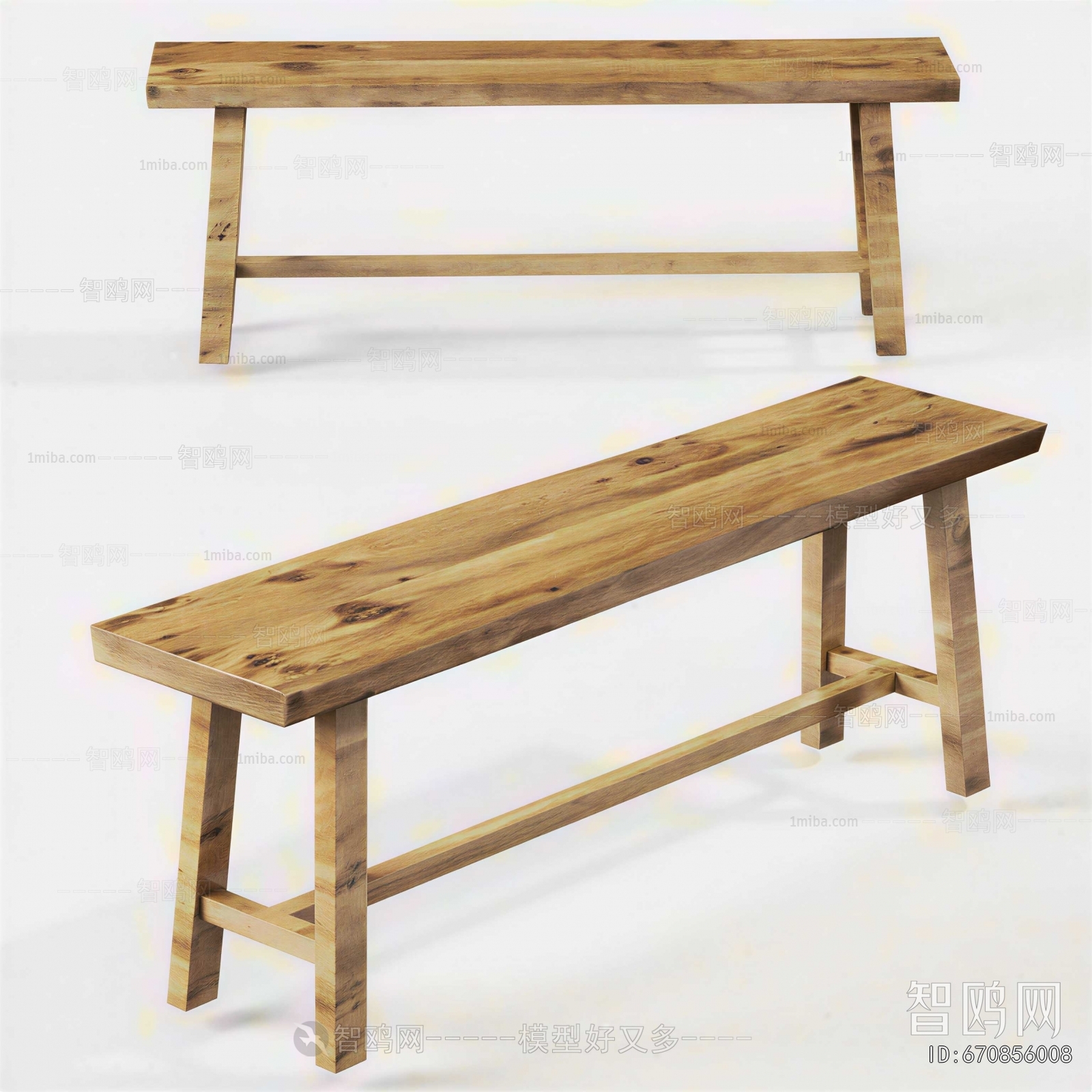 New Chinese Style Bench