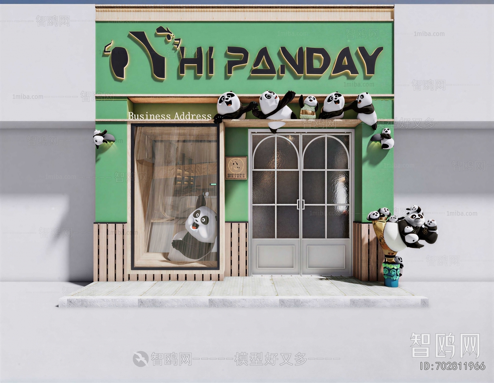 Modern Facade Element