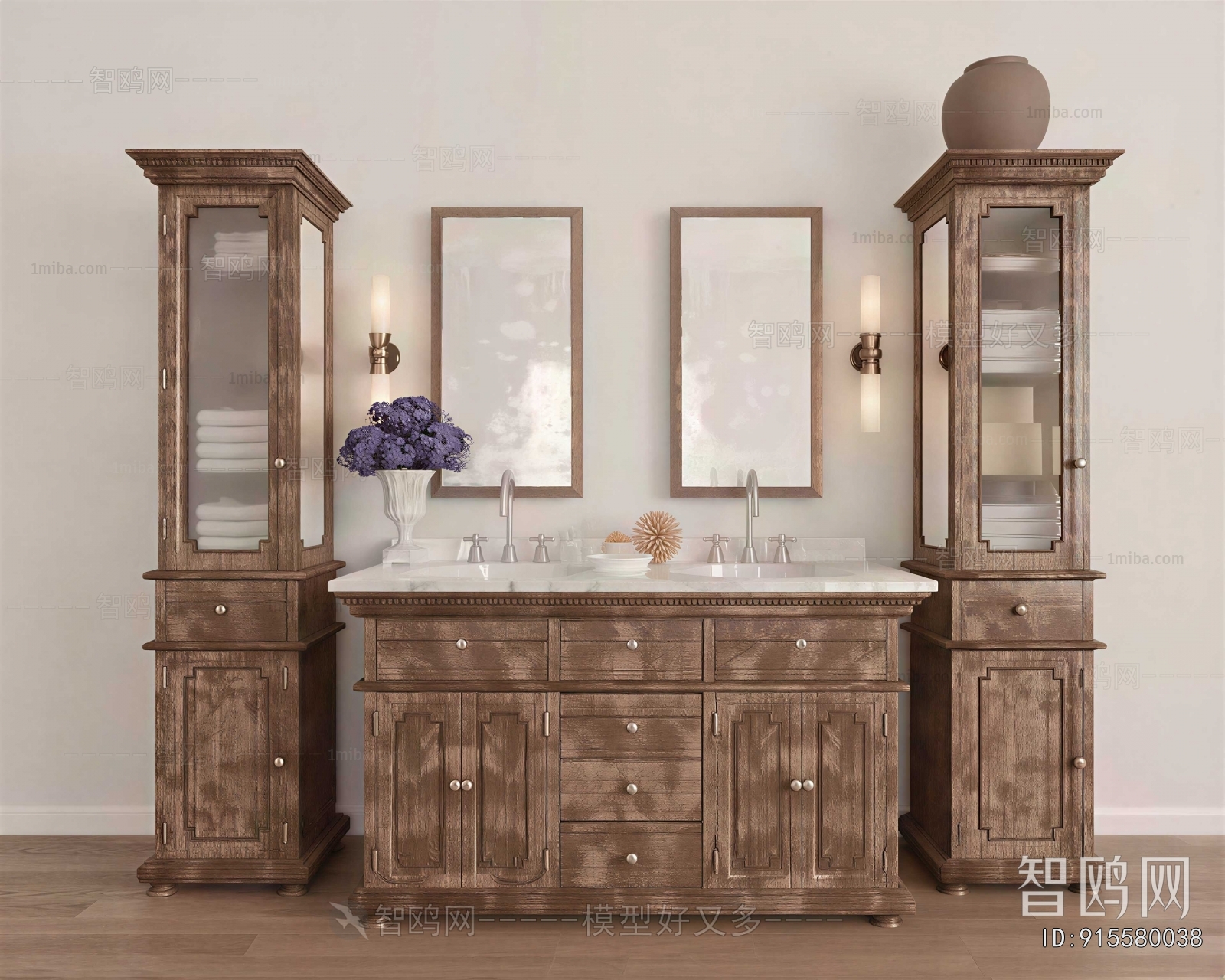 American Style Bathroom Cabinet