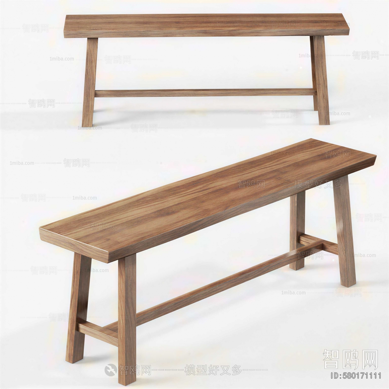 New Chinese Style Bench