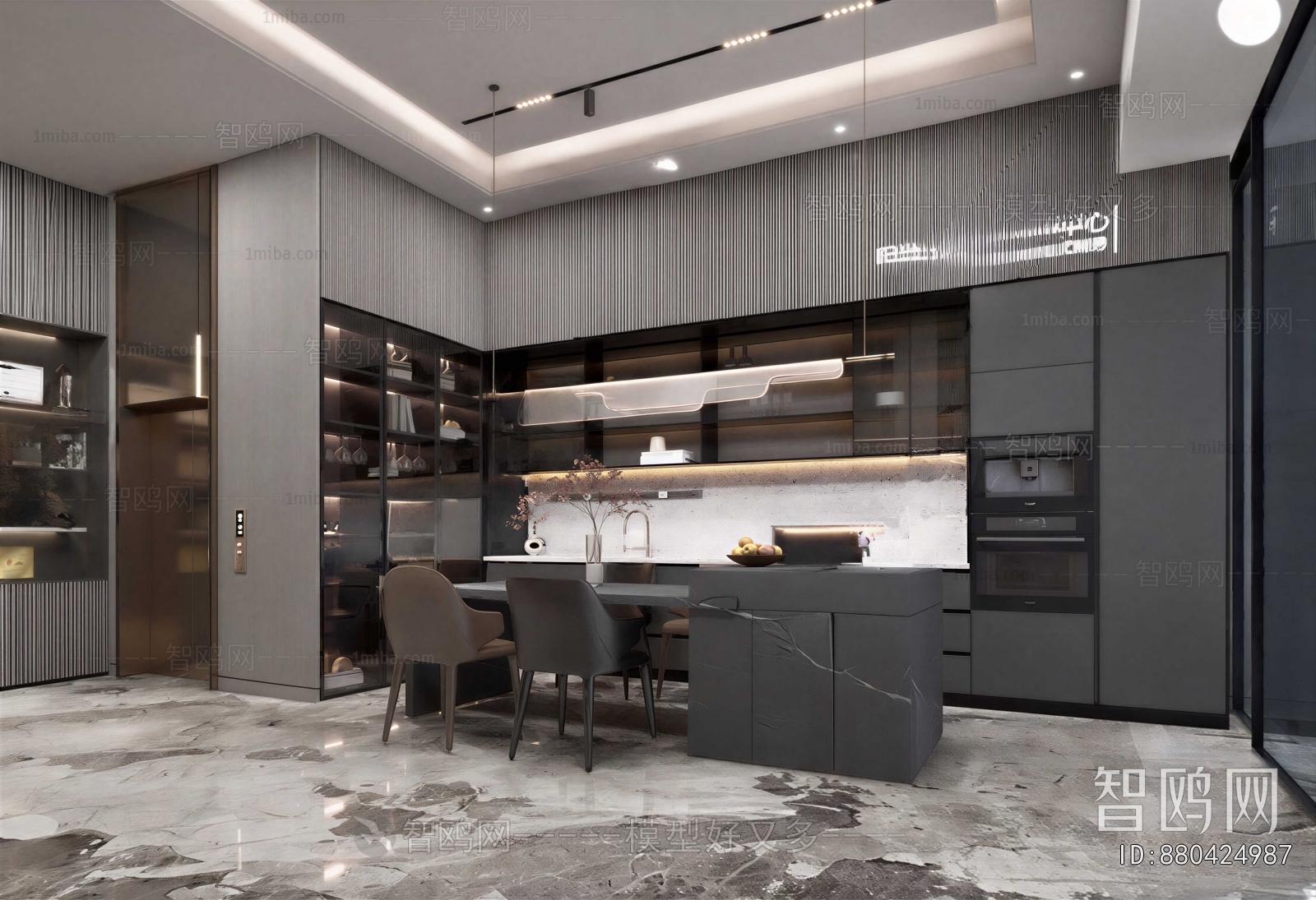 Modern The Kitchen