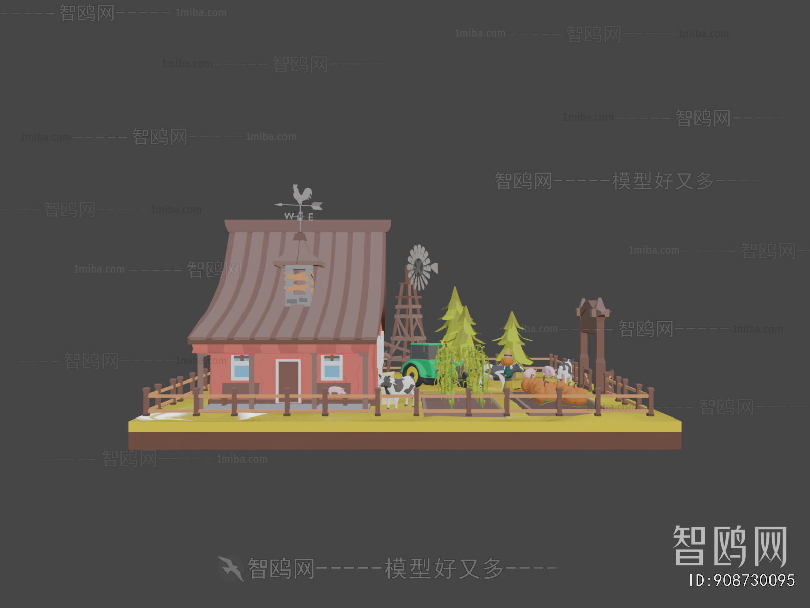 Modern Cartoon House