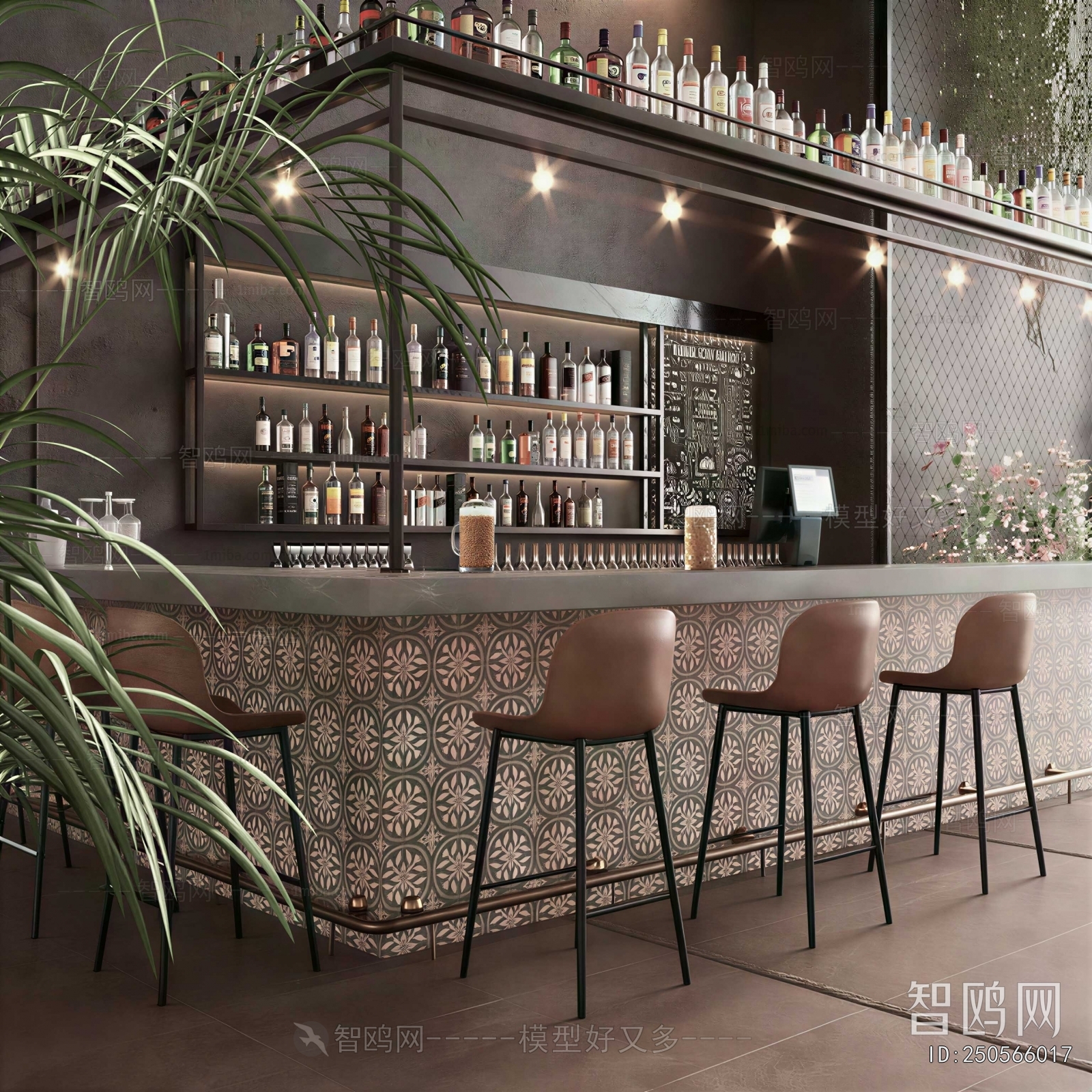 Industrial Style Bar