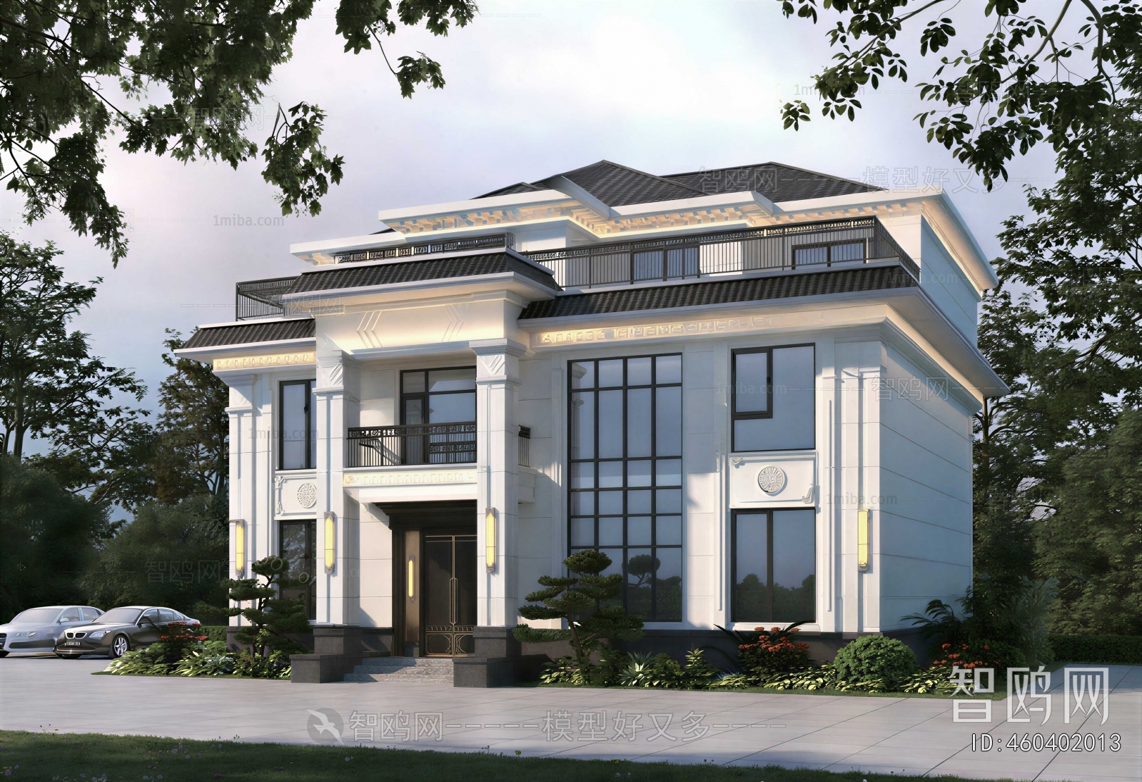 New Chinese Style Detached Villa
