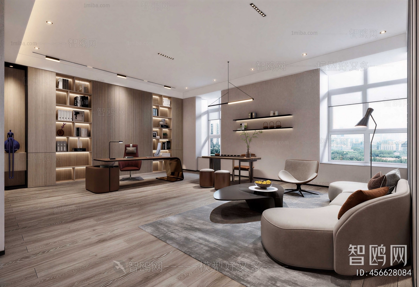 Modern Manager's Office