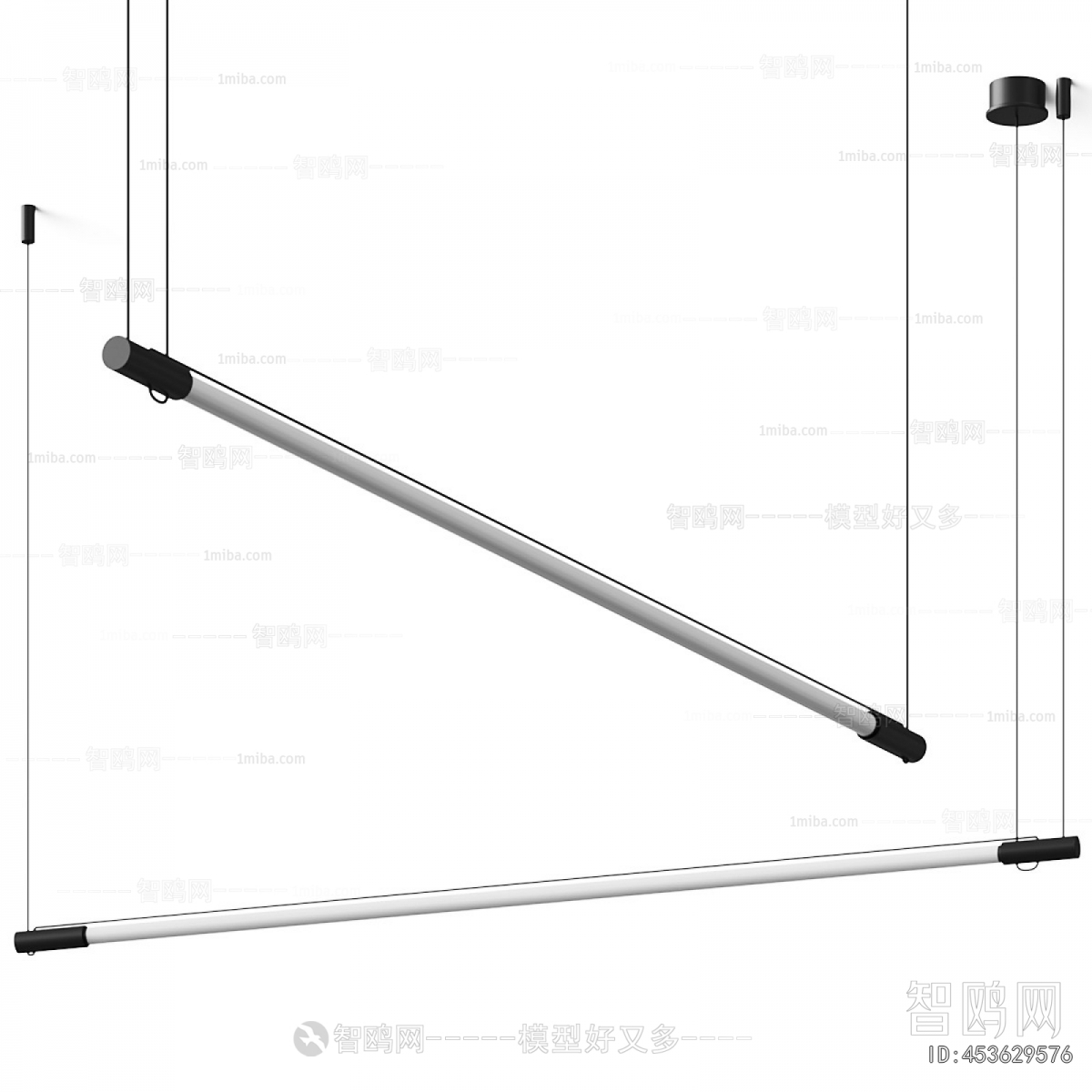 Modern Long Chandelier