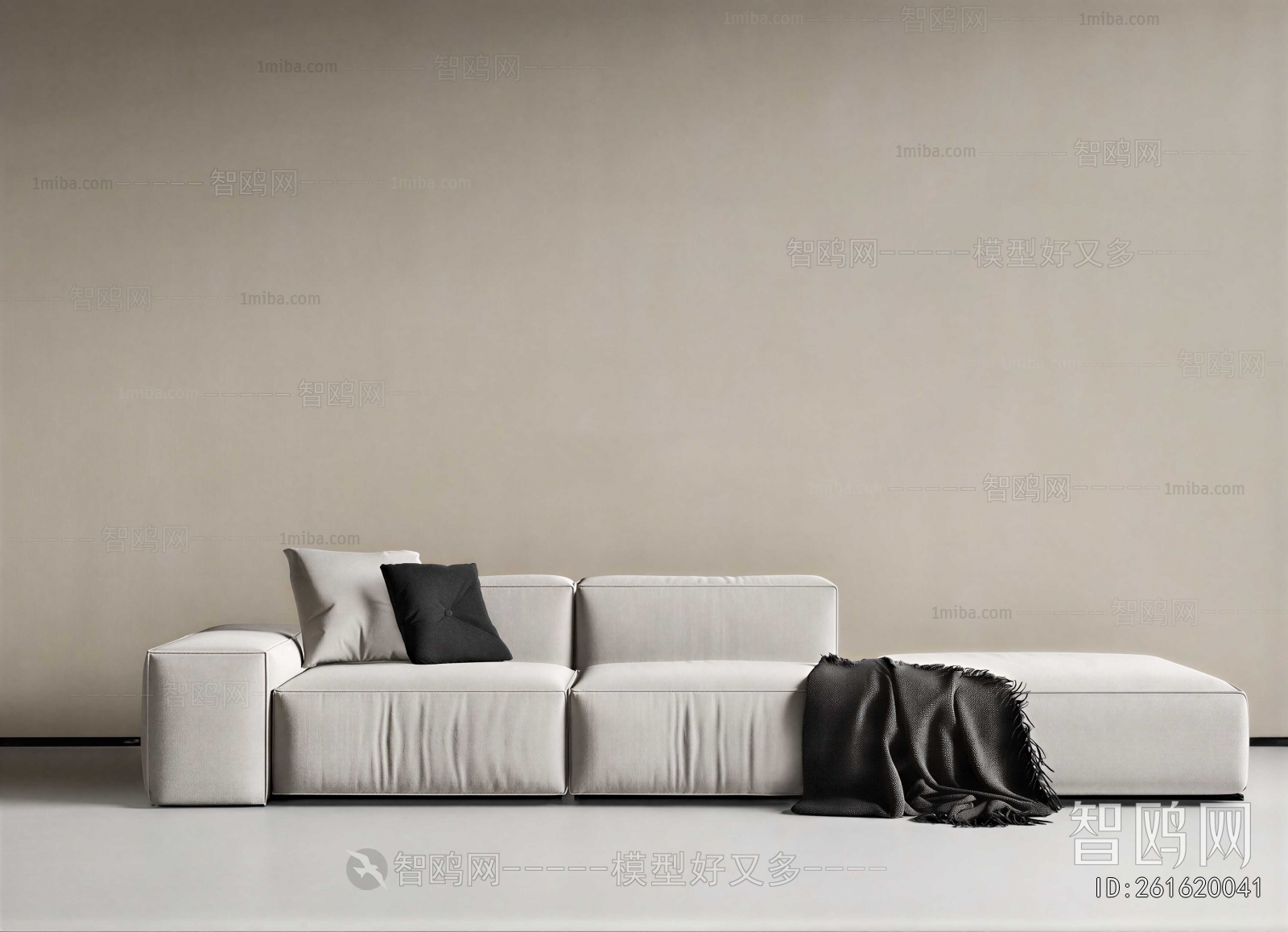 Modern Three-seat Sofa