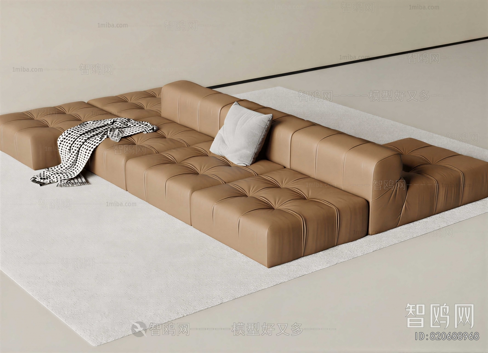 Modern Multi Person Sofa