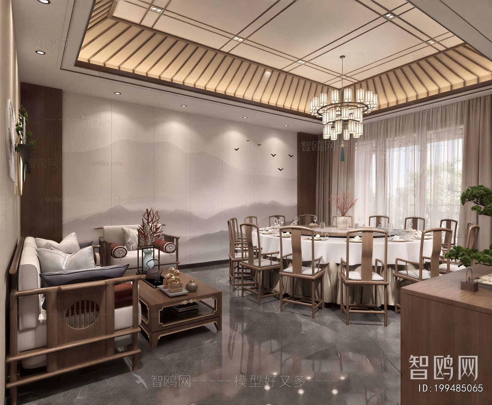 New Chinese Style Restaurant Box