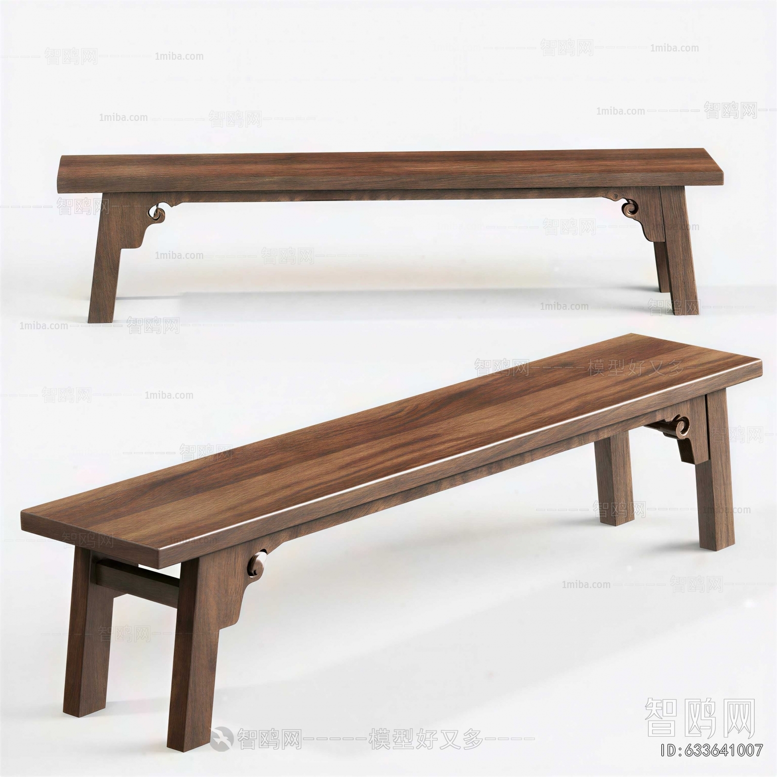 New Chinese Style Bench