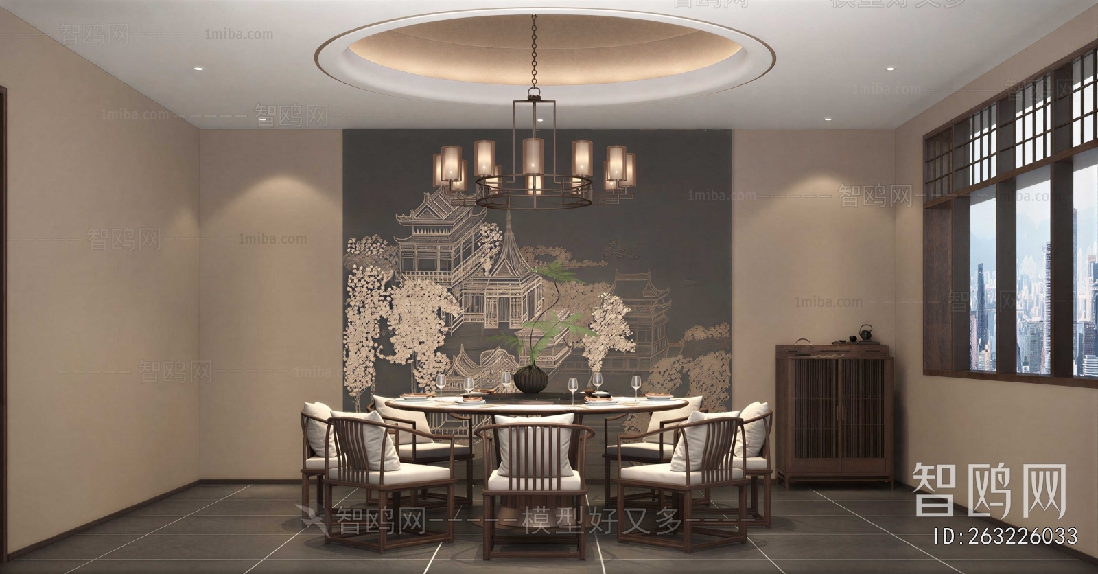 New Chinese Style Restaurant Box