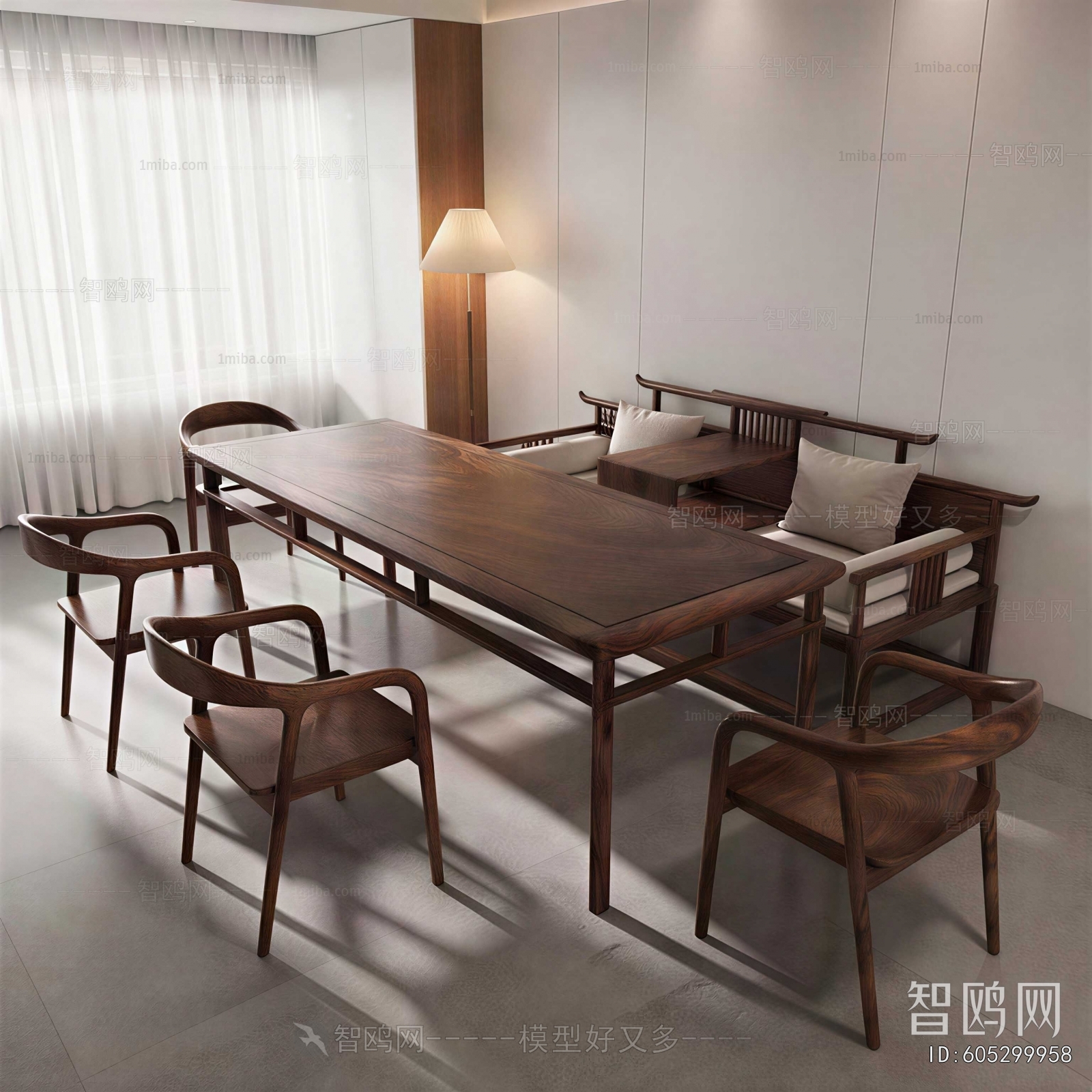 New Chinese Style Dining Table And Chairs