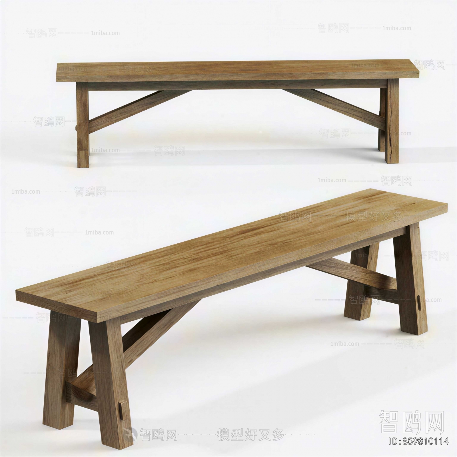 New Chinese Style Bench