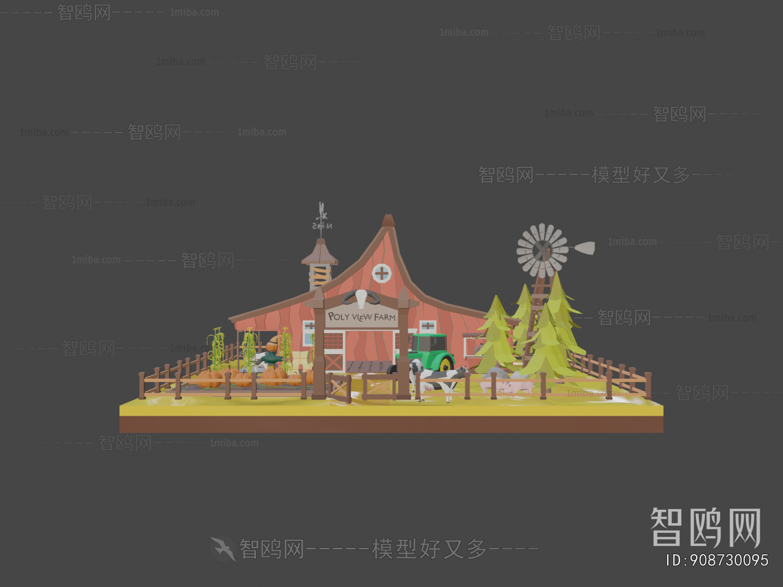 Modern Cartoon House