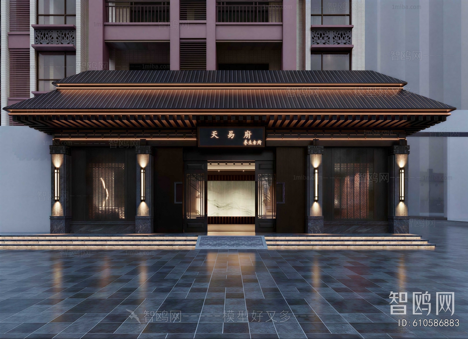 Chinese Style Facade Element
