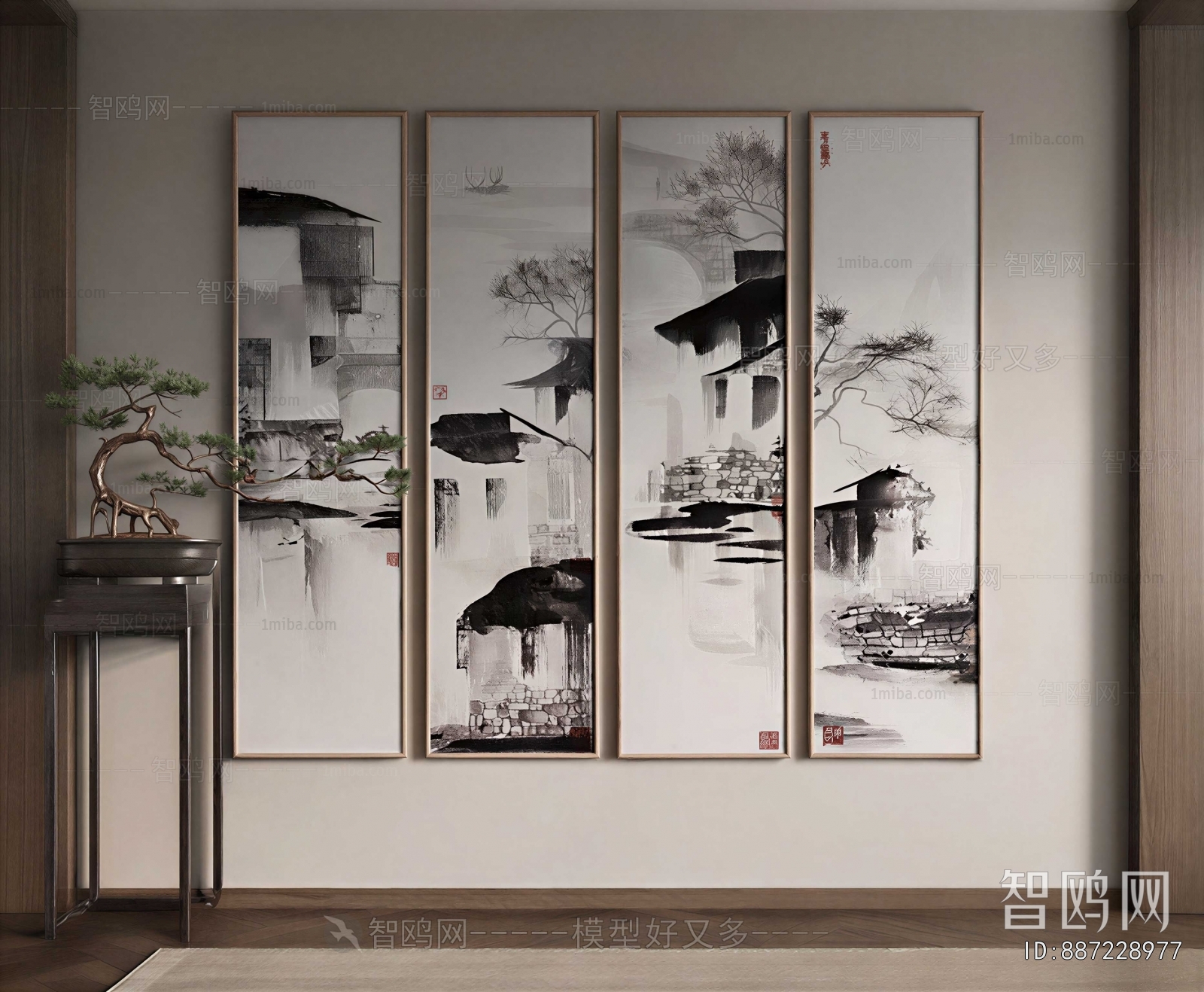 New Chinese Style Painting