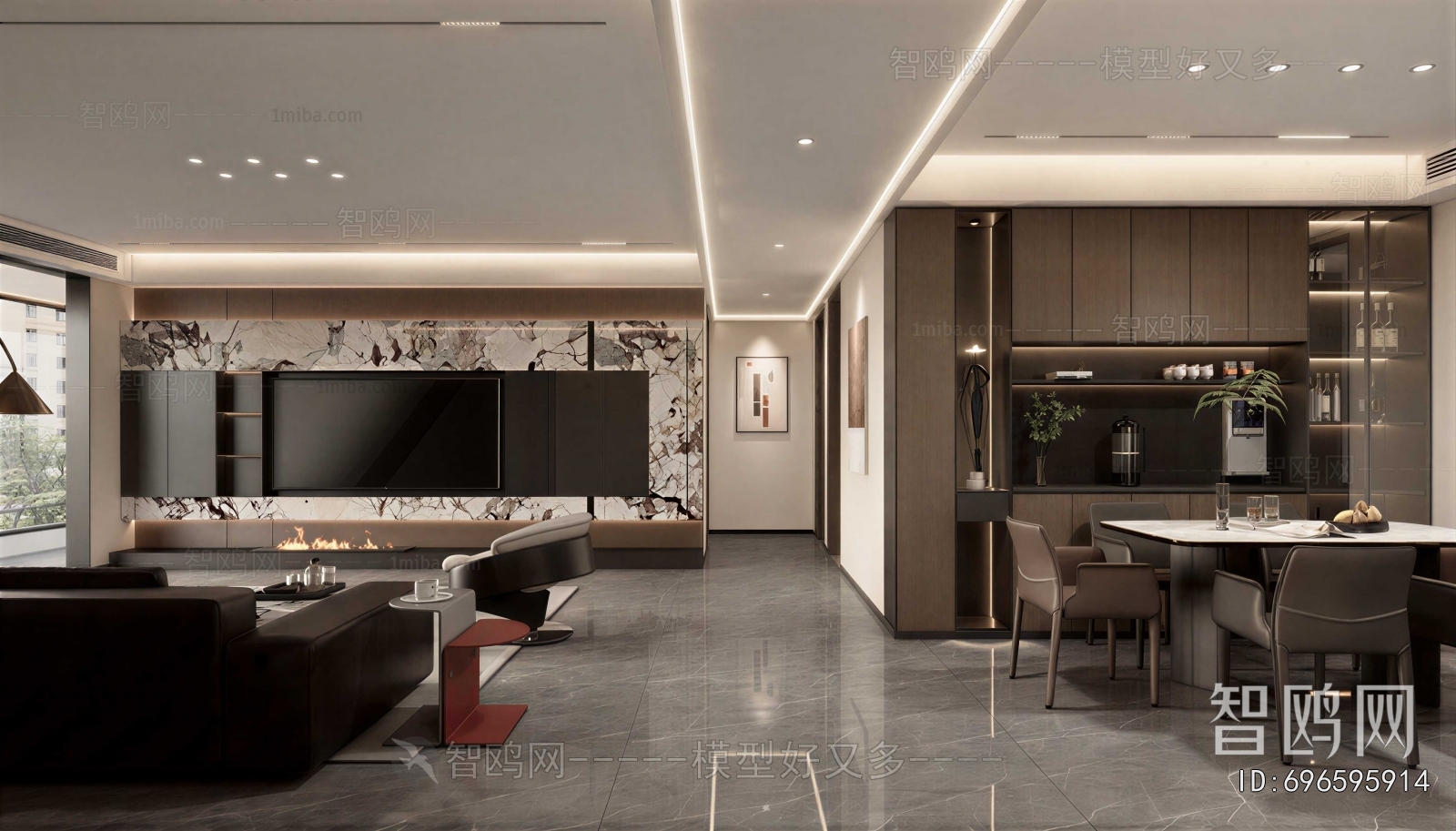 Modern A Living Room