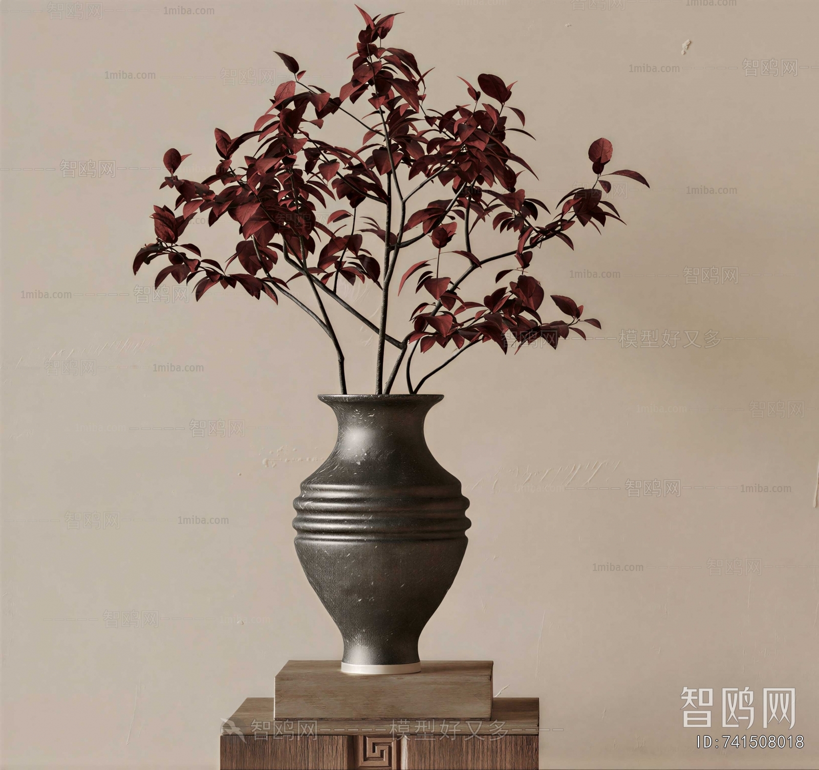 Wabi-sabi Style Dried Branch