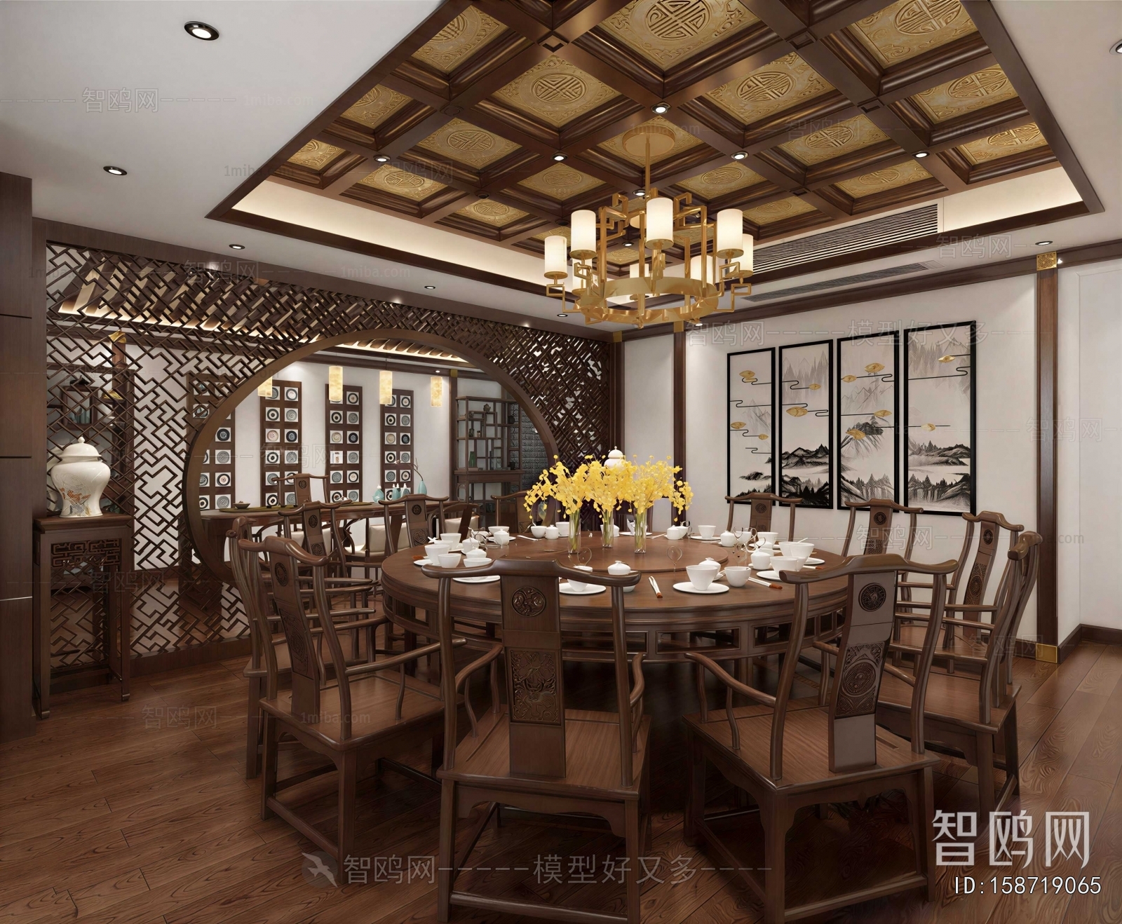 New Chinese Style Restaurant Box