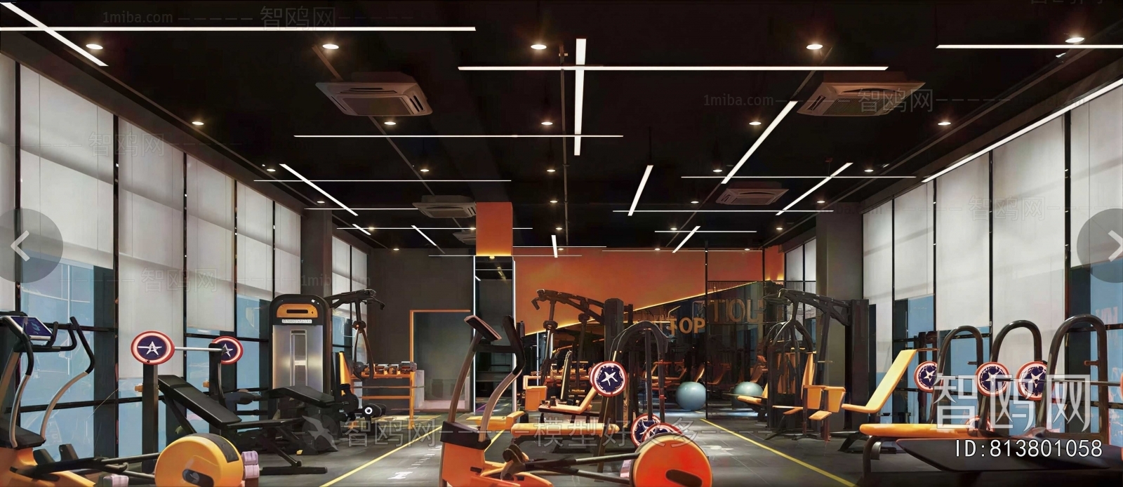 Industrial Style Gym