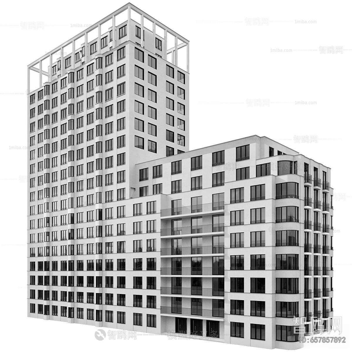 Modern Appearance Of Commercial Building