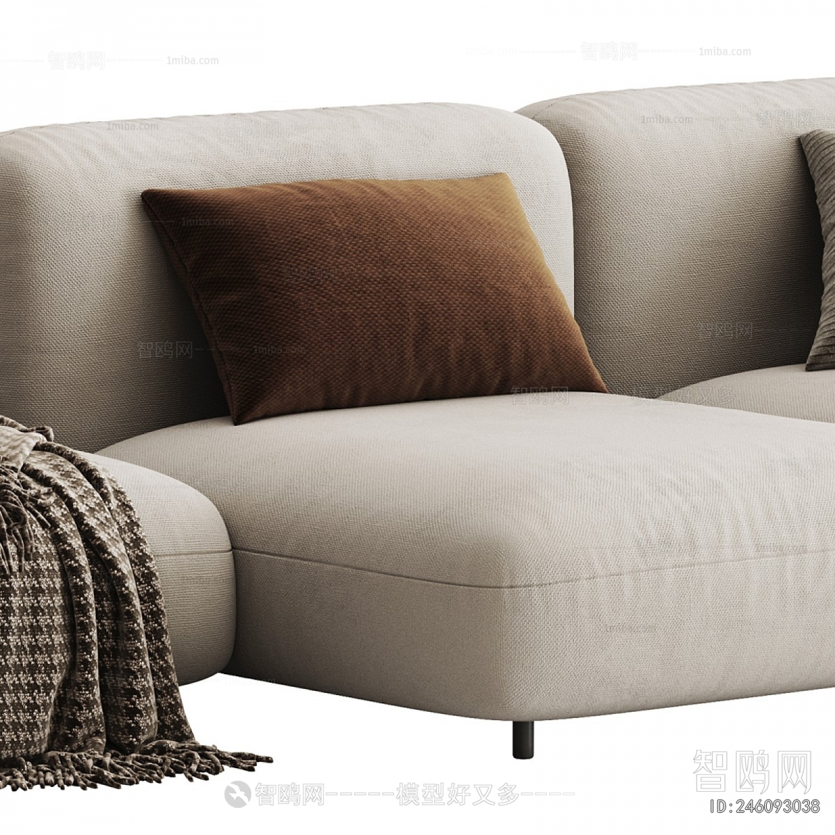 Modern Multi Person Sofa