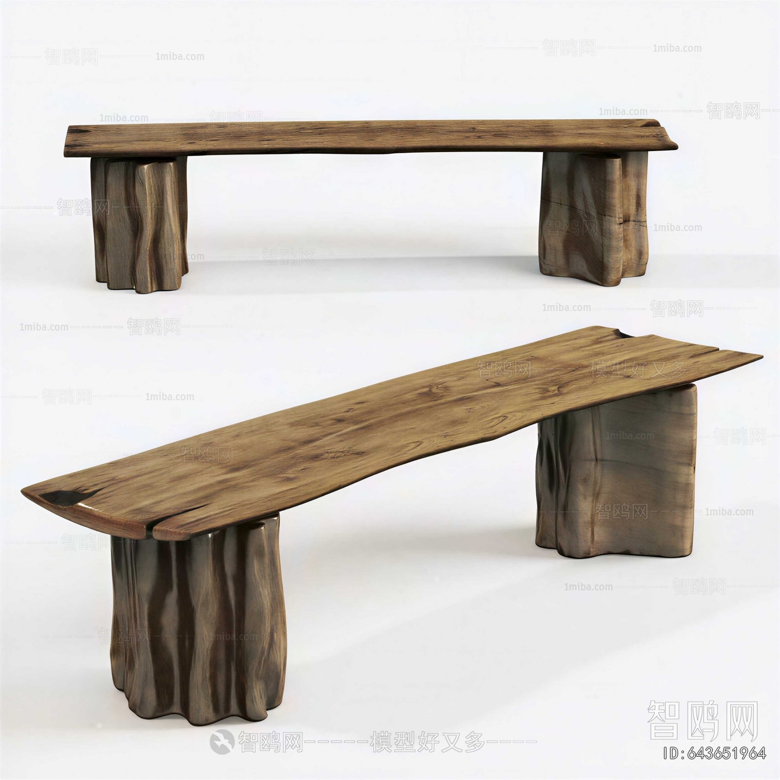 New Chinese Style Bench
