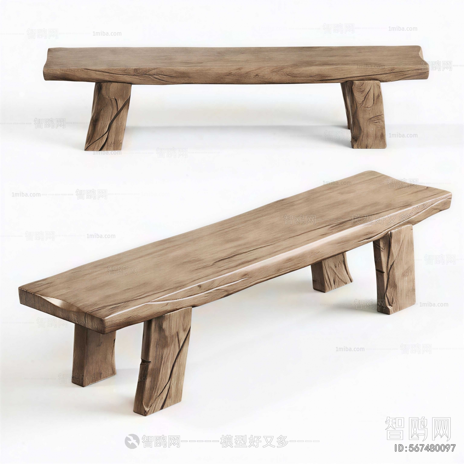 New Chinese Style Bench