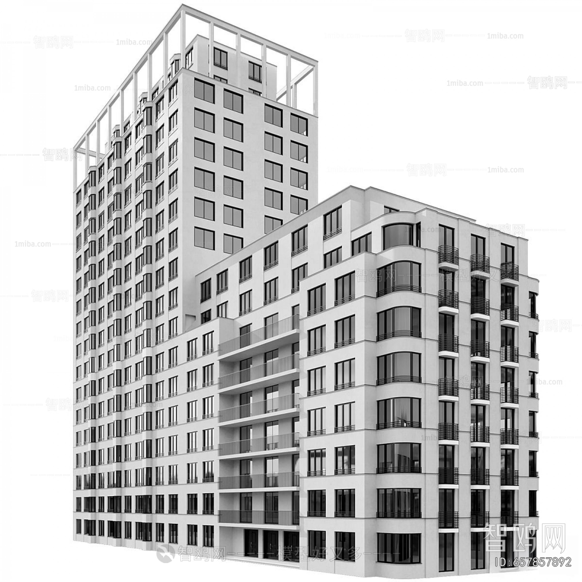 Modern Appearance Of Commercial Building